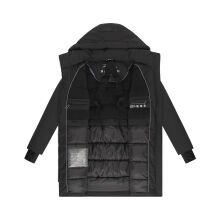 Navahoo Winterzart Damen Winterparka Schwarz Gr&ouml;&szlig;e XL - Gr. 42