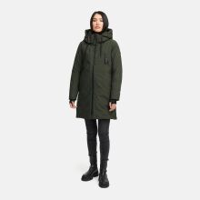Navahoo Winterzart Damen Winterparka Dark Olive Größe S - Gr. 36