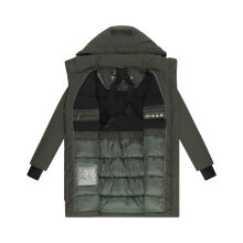 Navahoo Winterzart Damen Winterparka Dark Olive Gr&ouml;&szlig;e M - Gr. 38