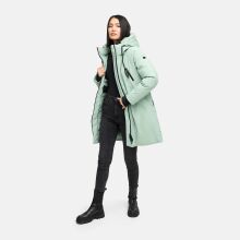 Navahoo Winterzart Damen Winterparka Smokey Mint Gr&ouml;&szlig;e M - Gr. 38
