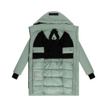 Navahoo Winterzart Damen Winterparka Smokey Mint Gr&ouml;&szlig;e L - Gr. 40