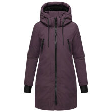 Navahoo Winterzart Damen Winterparka Dusty Plum Gr&ouml;&szlig;e XXL - Gr. 44