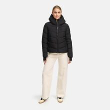 Marikoo Yukanii Damen Winterjacke Steppjacke kurz Schwarz-Größe XS - Gr. 34