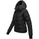 Marikoo Yukanii Damen Winterjacke Steppjacke kurz Schwarz-Größe XS - Gr. 34