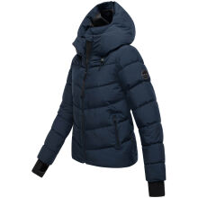 Marikoo Yukanii Damen Winterjacke Steppjacke kurz Navy-Größe XS - Gr. 34