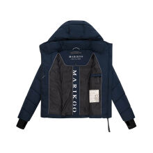 Marikoo Yukanii Damen Winterjacke Steppjacke kurz Navy-Größe XS - Gr. 34