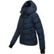 Marikoo Yukanii Damen Winterjacke Steppjacke kurz Navy-Größe XS - Gr. 34