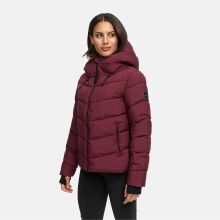 Marikoo Yukanii Damen Winterjacke Steppjacke kurz Wine-Größe XS - Gr. 34