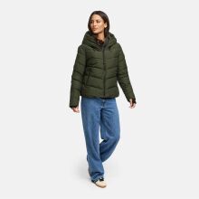 Marikoo Yukanii Damen Winterjacke Steppjacke kurz Dark Olive-Größe XXL - Gr. 44