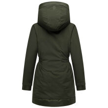 Navahoo Winterprinzessin Damen Herbst Winter Jacke Dark Olive Gr&ouml;&szlig;e S - Gr. 36