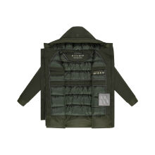 Navahoo Winterprinzessin Damen Herbst Winter Jacke Dark Olive Gr&ouml;&szlig;e S - Gr. 36