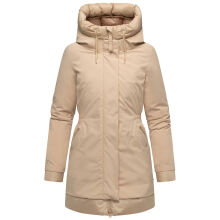 Navahoo Winterprinzessin Damen Herbst Winter Jacke Beige Gr&ouml;&szlig;e XXXL - Gr. 46