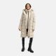 Navahoo Laubzauber Damen Winter Steppmantel Parka Bone XL - Gr. 42
