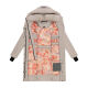 Navahoo Laubzauber Damen Winter Steppmantel Parka Bone XL - Gr. 42
