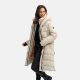 Navahoo Laubzauber Damen Winter Steppmantel Parka Bone XXL - Gr. 44