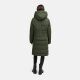 Navahoo Laubzauber Damen Winter Steppmantel Parka DarkOlive S - Gr. 36