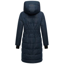 Navahoo Laubzauber Damen Winter Steppmantel Parka Navy S - Gr. 36