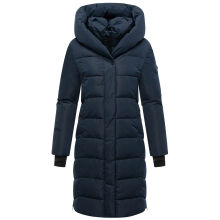 Navahoo Laubzauber Damen Winter Steppmantel Parka Navy L - Gr. 40