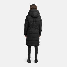 Navahoo Laubzauber Damen Winter Steppmantel Parka Schwarz XL - Gr. 42