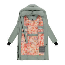 Navahoo Laubzauber Damen Winter Steppmantel Parka SmokeyMint S - Gr. 36