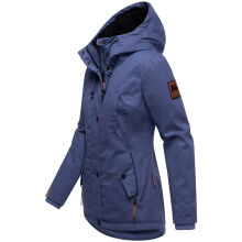 Marikoo Bikoo Damen Herbst Winter Jacke Blue Violet - Schwarz Gr&ouml;&szlig;e S - Gr. 36