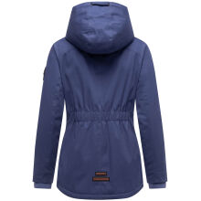 Marikoo Bikoo Damen Herbst Winter Jacke Blue Violet - Schwarz Gr&ouml;&szlig;e S - Gr. 36