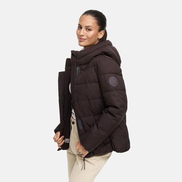 Marikoo Elira Damen Winter Steppjacke Choco Größe L - Gr. 40