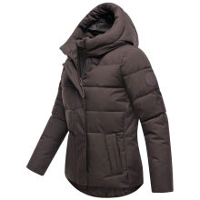 Marikoo Elira Damen Winter Steppjacke Choco Größe L - Gr. 40