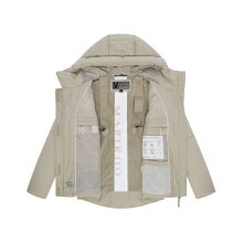 Marikoo Elira Damen Winter Steppjacke Pebble Grey Größe XS - Gr. 34