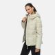Marikoo Elira Damen Winter Steppjacke Pebble Grey Größe XS - Gr. 34