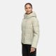 Marikoo Elira Damen Winter Steppjacke Pebble Grey Größe XS - Gr. 34