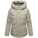 Marikoo Elira Damen Winter Steppjacke Pebble Grey Größe XS - Gr. 34