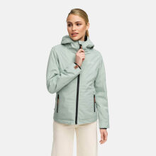 Marikoo Erdbeere Damen Herbst Winter Jacke mit Kapuze Smokey Mint Gr&ouml;&szlig;e S - Gr. 36