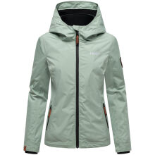 Marikoo Erdbeere Damen Herbst Winter Jacke mit Kapuze Smokey Mint Gr&ouml;&szlig;e S - Gr. 36