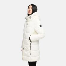 Marikoo Karumikoo Damen Winter Steppjacke Offwhite Größe XXXL - Gr. 46