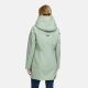 Marikoo Mayleen Damen Softshell Jacke mit Kapuze Smokey Mint Gr&ouml;&szlig;e L - Gr. 40