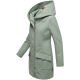 Marikoo Mayleen Damen Softshell Jacke mit Kapuze Smokey Mint Gr&ouml;&szlig;e L - Gr. 40