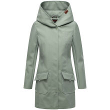 Marikoo Mayleen Damen Softshell Jacke mit Kapuze Smokey Mint Gr&ouml;&szlig;e XL - Gr. 42