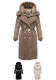 Navahoo Kuscheltraum Damen Winter Teddyfell Mantel