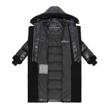 Navahoo Kuscheltraum Damen Winter Teddyfell Mantel Schwarz Gr&ouml;&szlig;e XL - Gr. 42