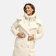 Navahoo Kuscheltraum Damen Winter Teddyfell Mantel Offwhite Gr&ouml;&szlig;e XXL - Gr. 44