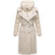 Navahoo Kuscheltraum Damen Winter Teddyfell Mantel Offwhite Gr&ouml;&szlig;e XXL - Gr. 44