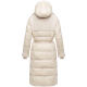 Navahoo Kuscheltraum Damen Winter Teddyfell Mantel Offwhite Gr&ouml;&szlig;e XXL - Gr. 44