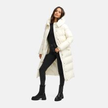 Navahoo Knusperherz Damen Winter Steppmantel Offwhite Größe XS - Gr. 34