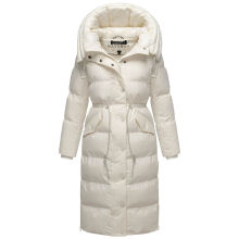 Navahoo Knusperherz Damen Winter Steppmantel Offwhite Größe XS - Gr. 34
