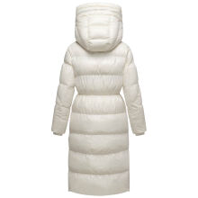 Navahoo Knusperherz Damen Winter Steppmantel Offwhite Größe XS - Gr. 34