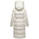 Navahoo Knusperherz Damen Winter Steppmantel Offwhite Größe XS - Gr. 34