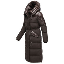 Navahoo Knusperherz Damen Winter Steppmantel Choco Größe XS - Gr. 34
