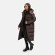 Navahoo Knusperherz Damen Winter Steppmantel Choco Größe XL - Gr. 42