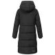 Marikoo Tabiaa Damen Winter Steppmantel Schwarz Größe XL - Gr. 42